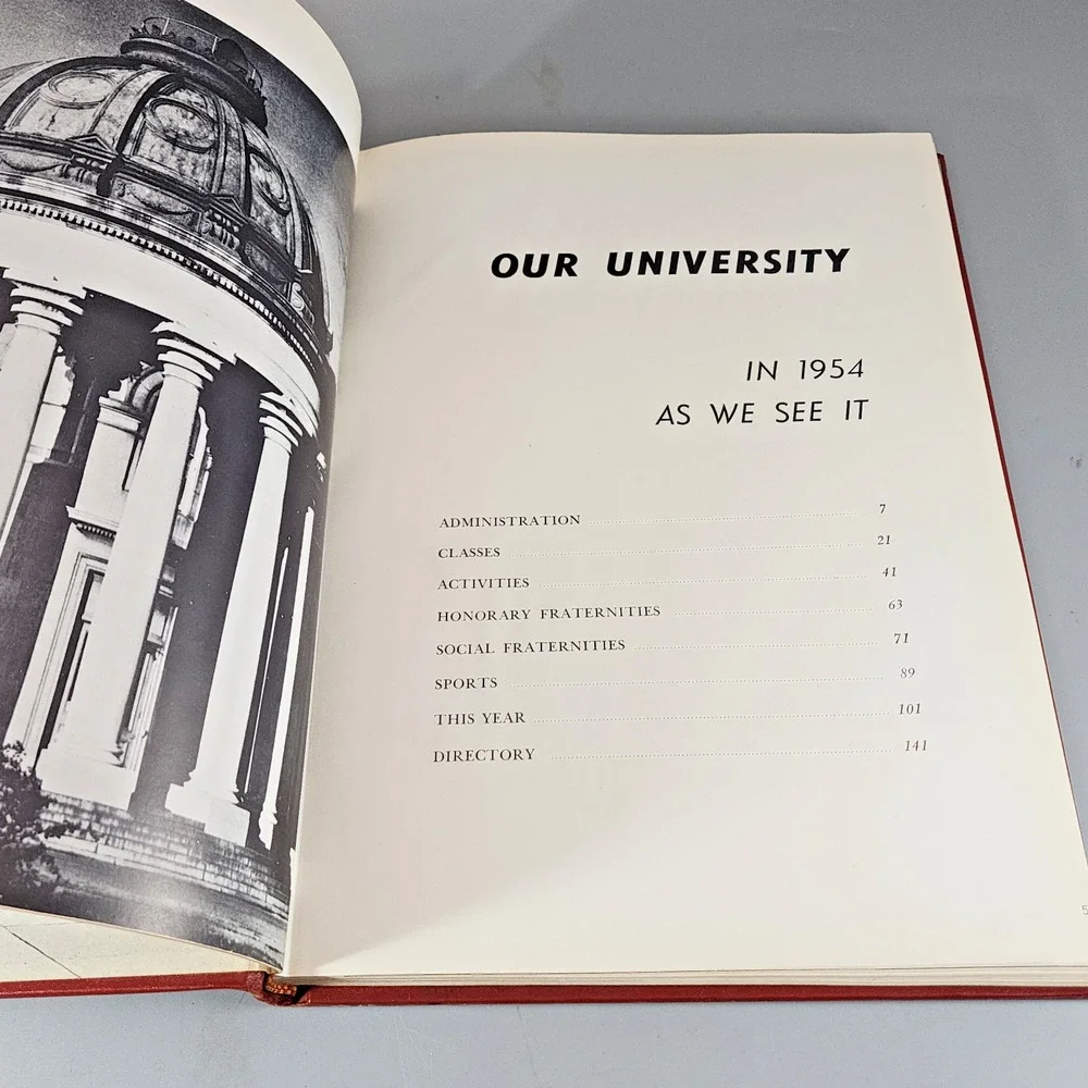 Aucola Yearbook 1954 The American University College of Arts and Sciences